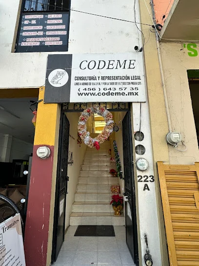 CODEME CONSULTORÍA Y REPRESENTACIÓN LEGAL