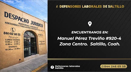 DESPACHO JURÍDICO LABORAL- LIC. JORGE SANTOYO