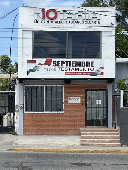 Notaria 10 Tuxpan, Notario Carlos Alberto Blanco Oloarte