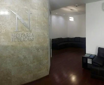 Notaría Pública 141
