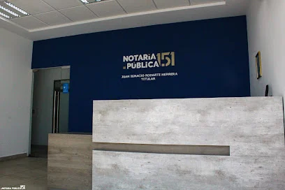 Notaría Pública 151