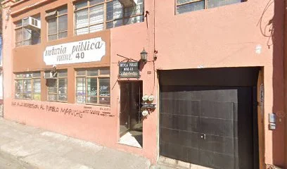 Notaria Pública No. 40