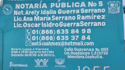 Notaría Pública No.5