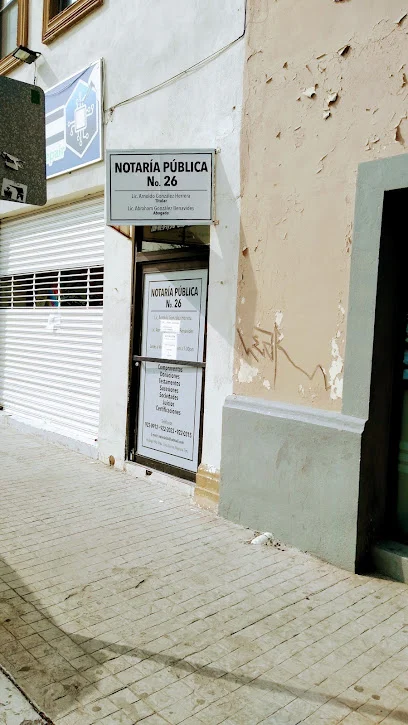 Notaría Pública Número 26